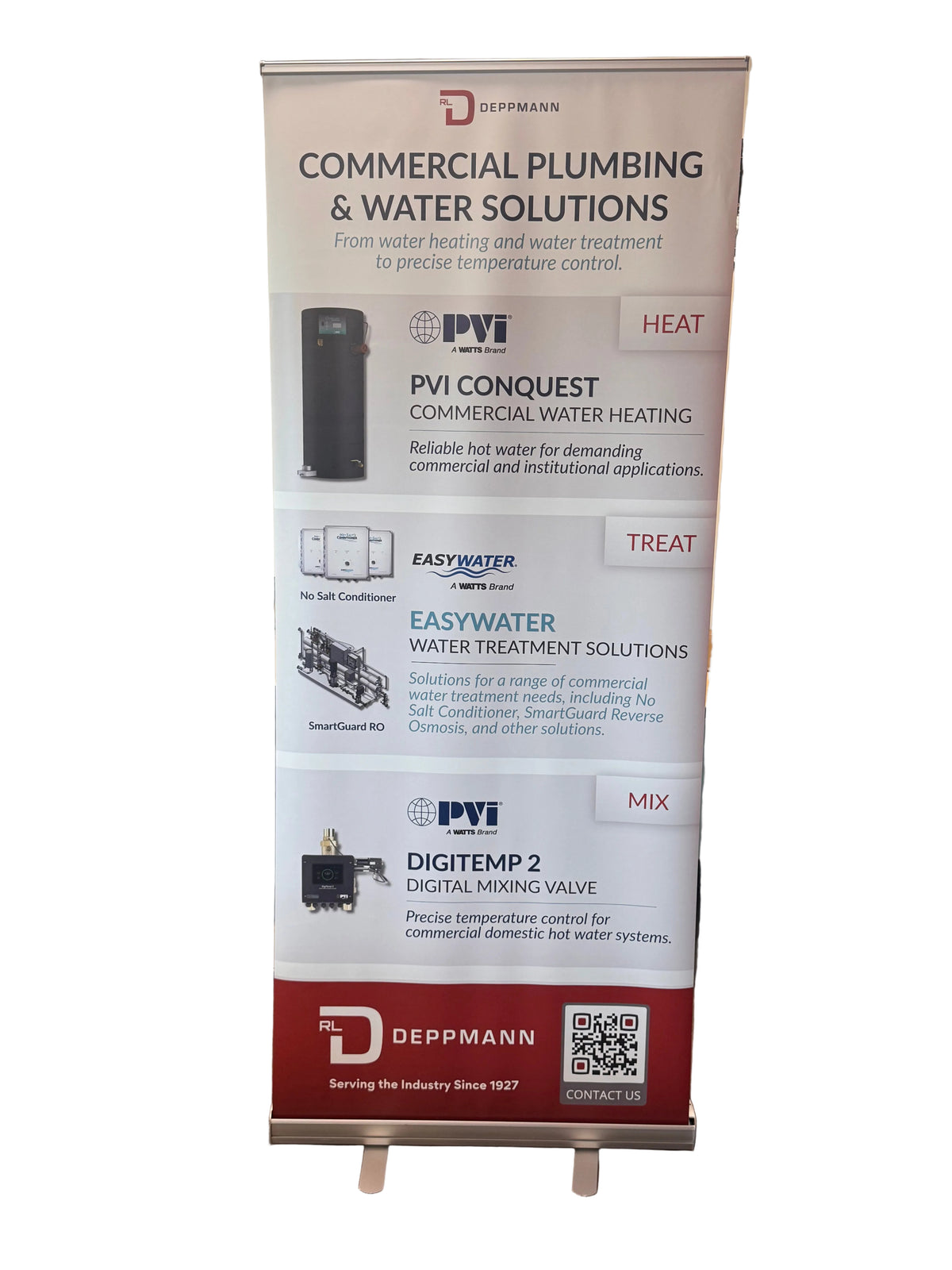 PVI / EasyWater Plumbing Offerings Banner - Rental