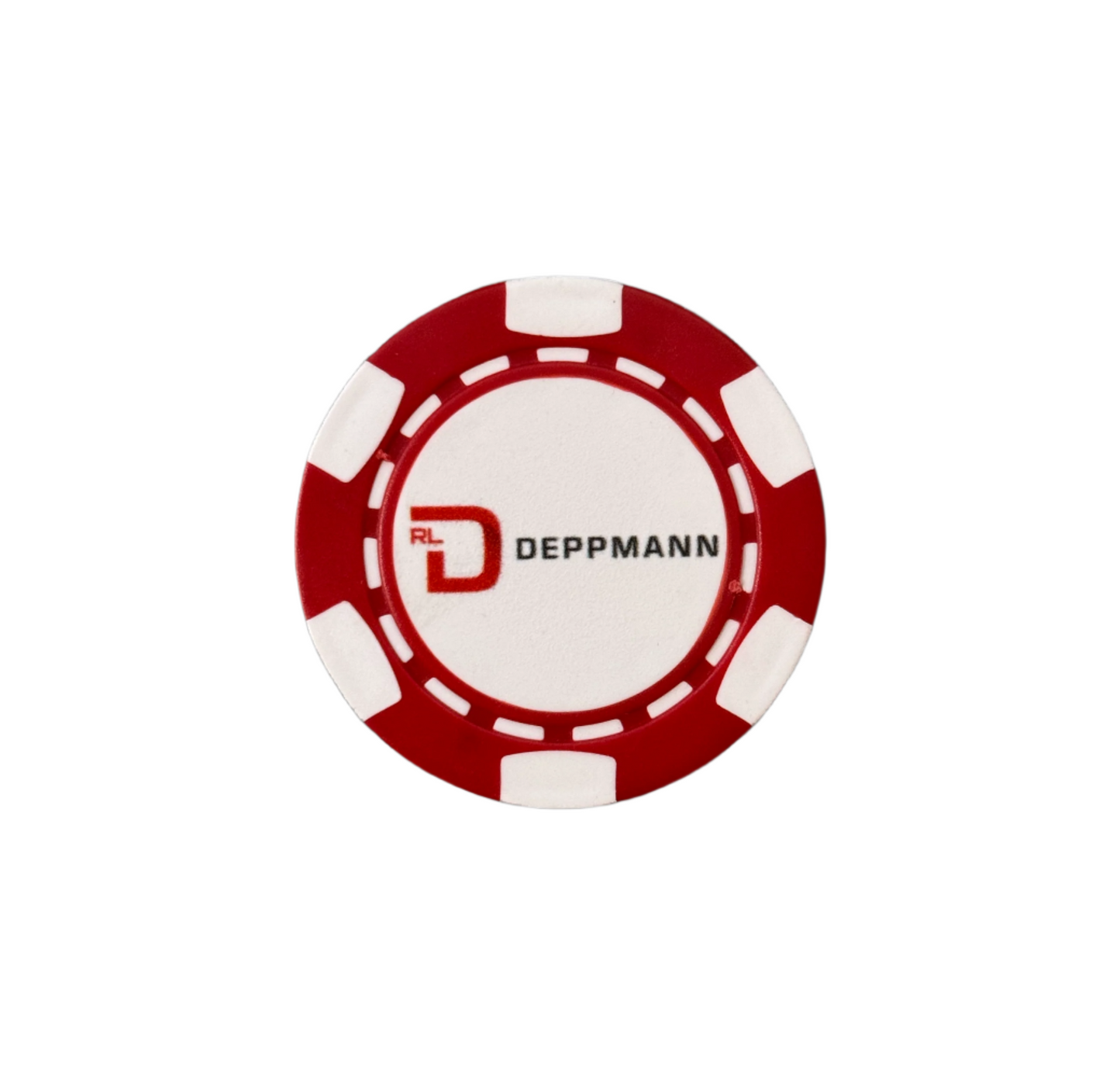 RLD Lateral Logo Golf Poker Chip Ball Marker