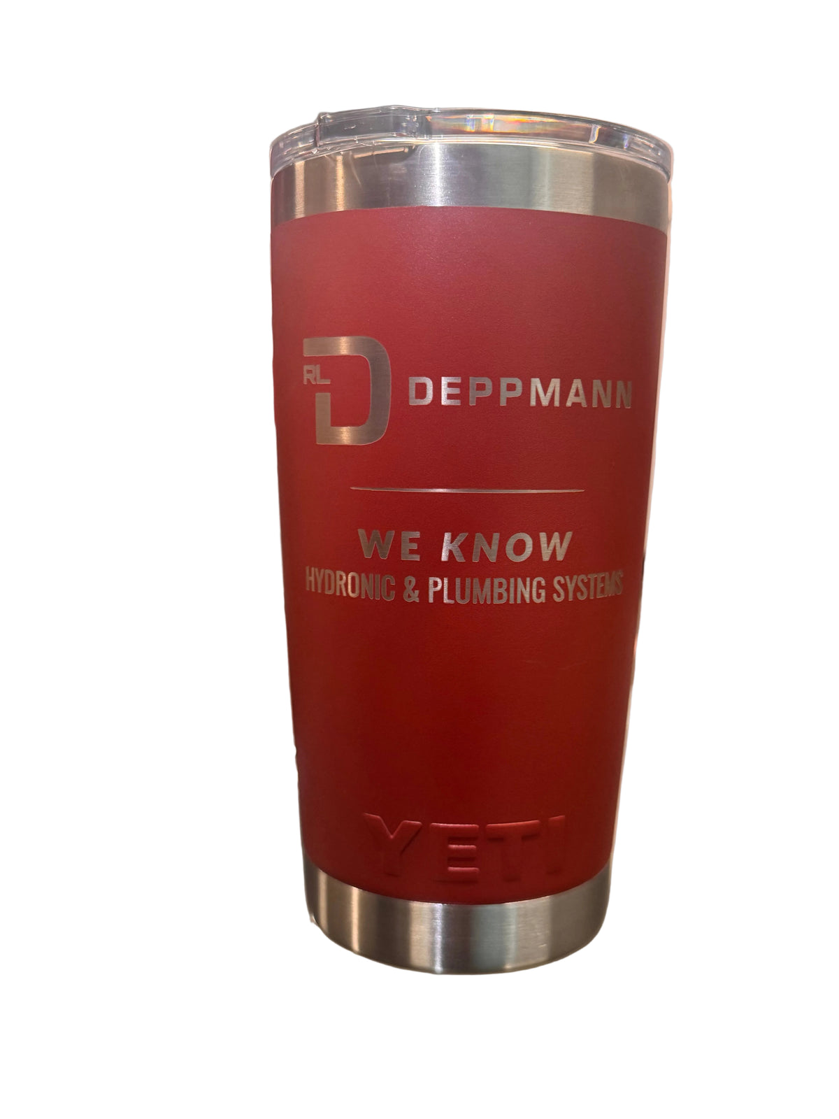 RLD Yeti Rambler 20 oz Dark Red Tumbler