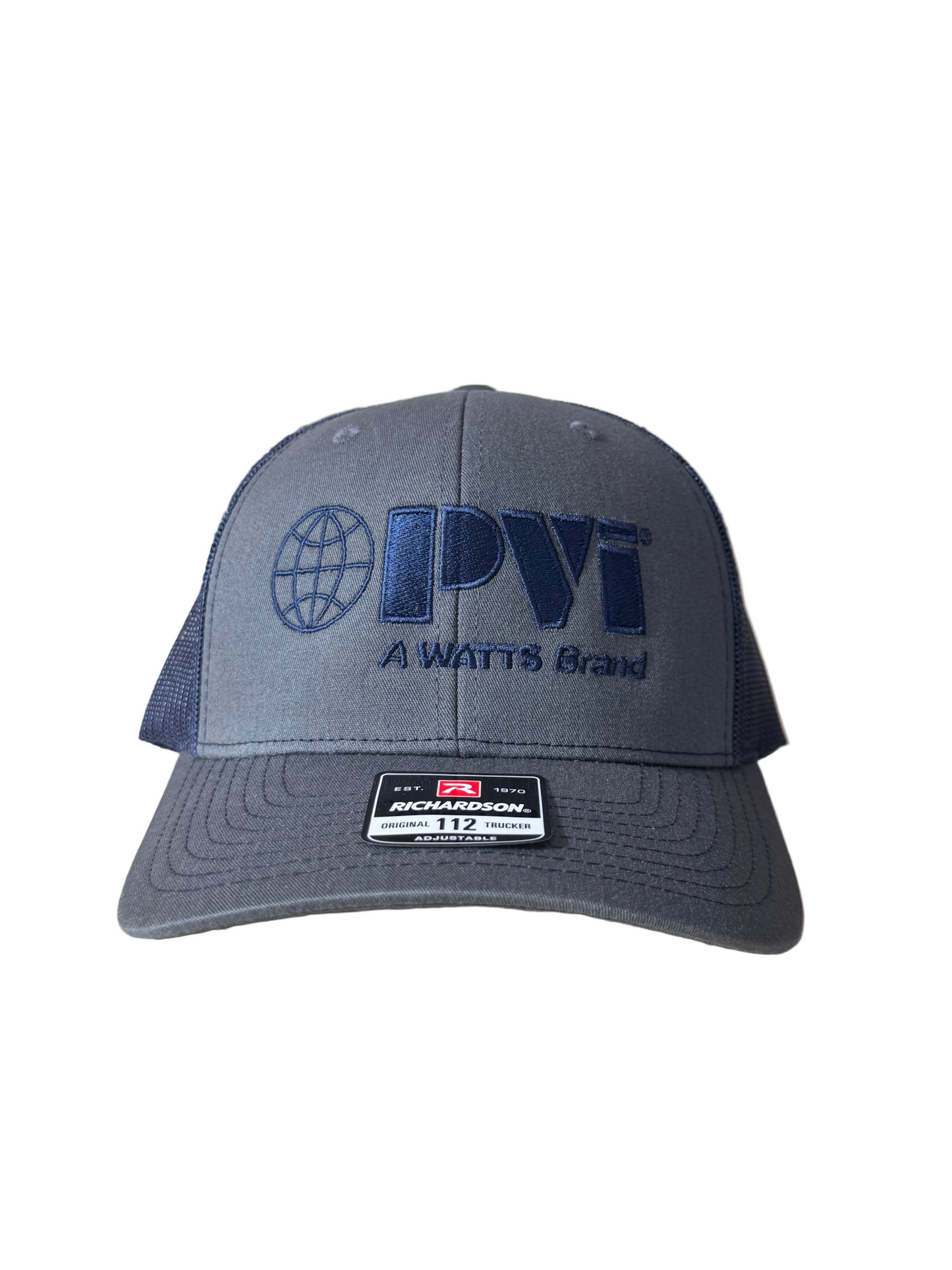 Navy / Gray Richardson 112 Trucker Hat - PVI Branded