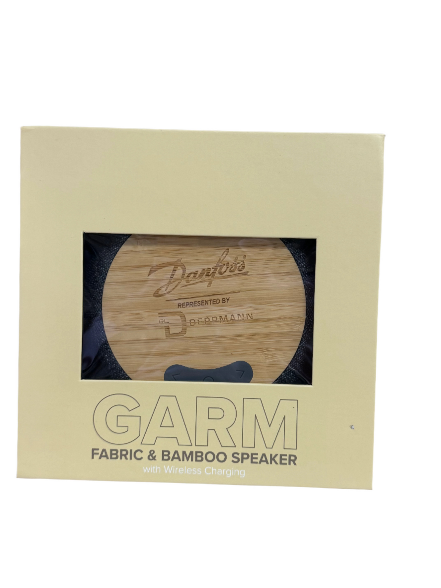 Speaker with Wireless Phone Charging Pad — Danfoss and RLD Branded