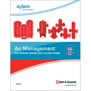 Air Management: For Hydronic Heating and Cooling Systems