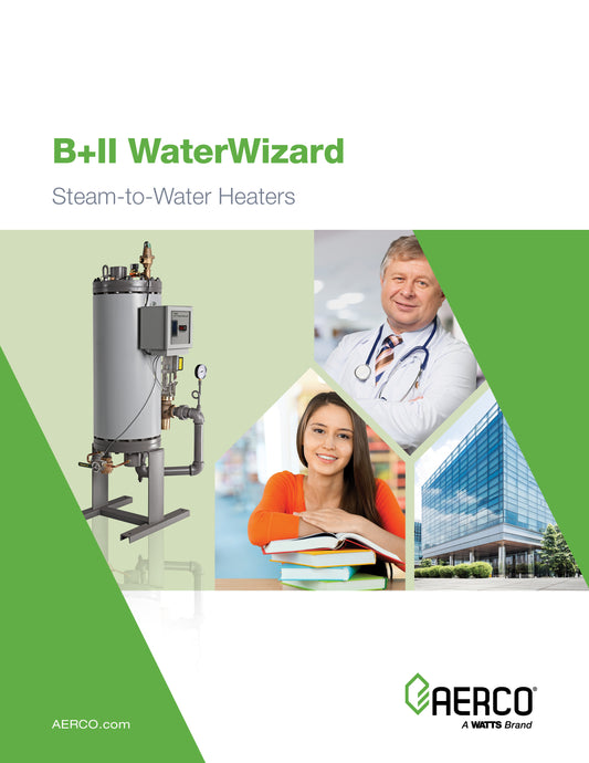 B+II WaterWizard: Steam-to-Water Heaters