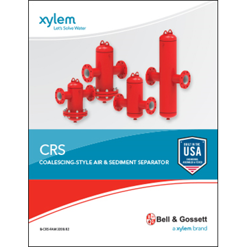 CRS: Coalescing-Style Air & Sediment Separator