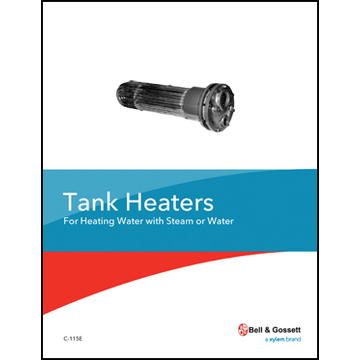 Tank Heaters: For Heating Water with Steam or Water