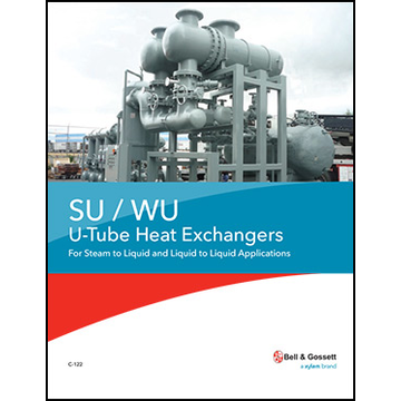 SU / WU U-Tube Heat Exchangers: For Steam to Liquid and Liquid to Liquid Applications