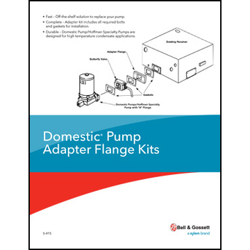 Domestic Pump Adapter Flange Kits