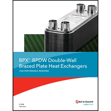 BPX BPDW Double-Wall Brazed Plate Heat Exchangers