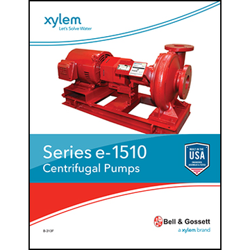 Series e-1510: Centrifugal Pumps