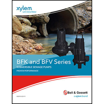 BFK and BFV Series: Submersible Sewage Pumps - Proven Performance