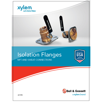 Isolation Flanges: NPT and Sweat Connections