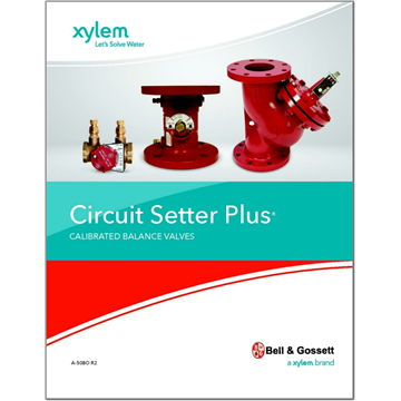 Circuit Setter Plus: Calibrated Balance Valves