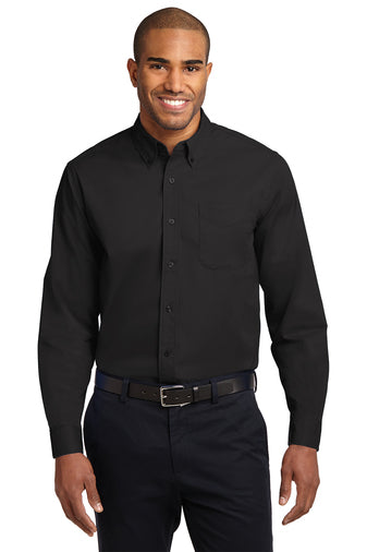 Inside Service Long Sleeve Button Up