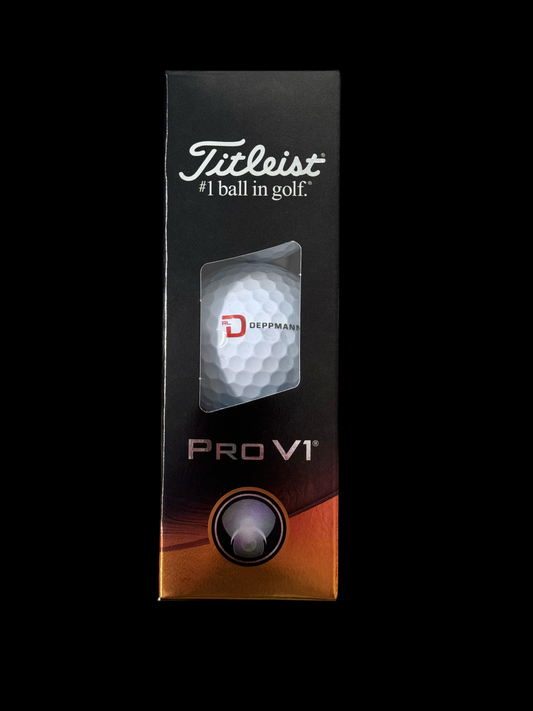 Titleist ProV1 Golf Balls - Sleeve of 3 Balls - RLD Brand