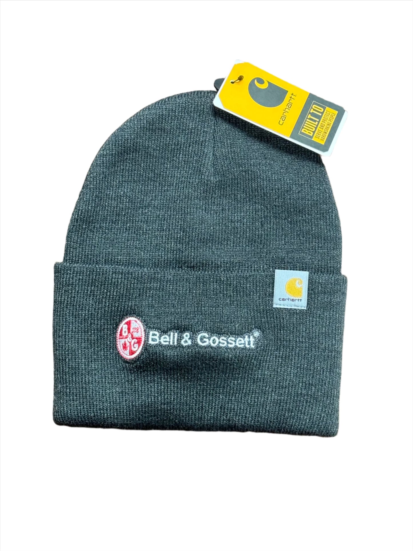 Coal Heather Carhartt Beanie - B&G Branded