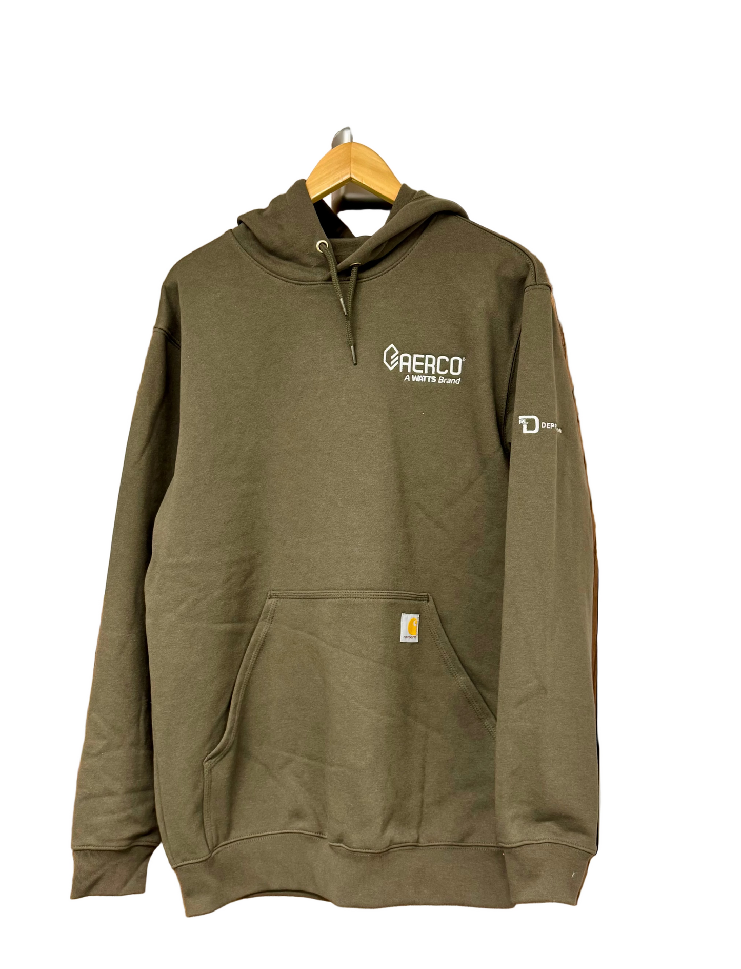 Carhartt Moss Hooded Sweatshirt - AERCO & RLD Branded