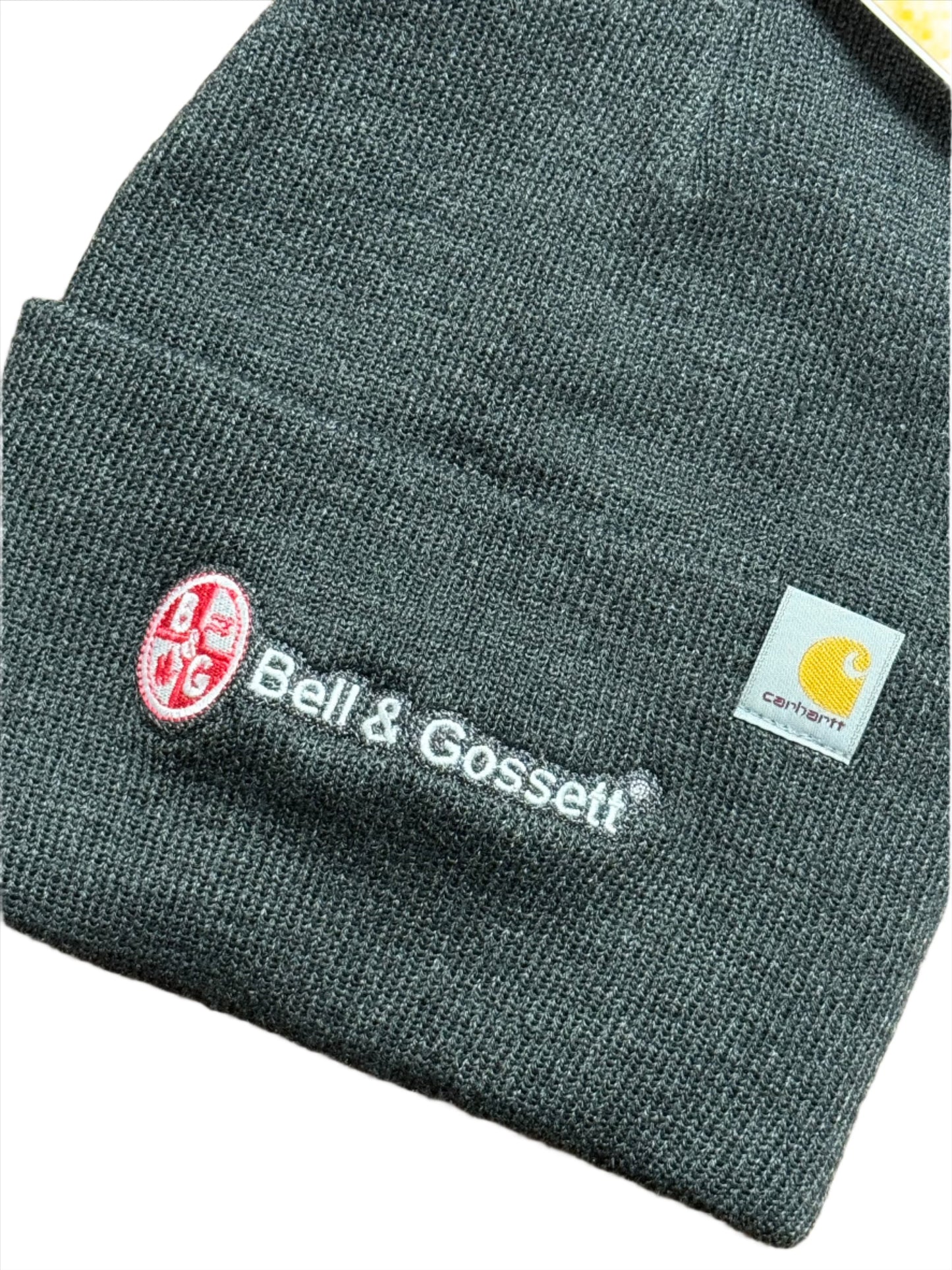 Coal Heather Carhartt Beanie - B&G Branded