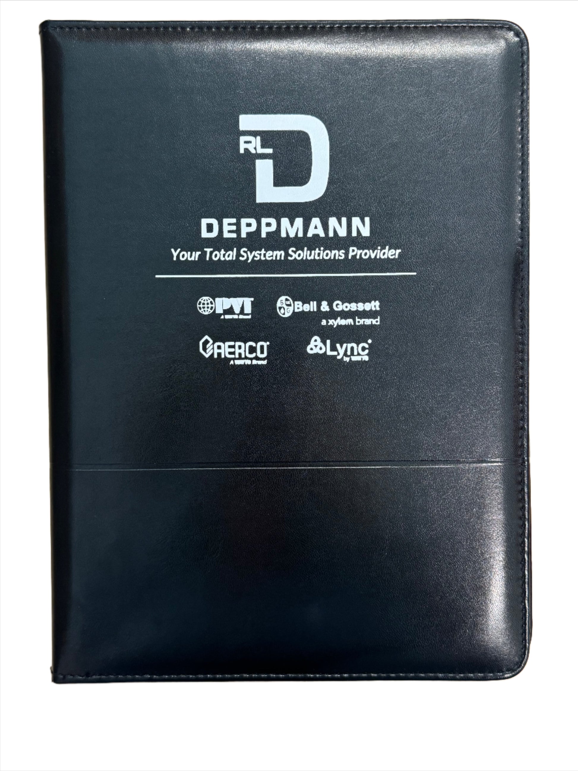 Depsmann Black Associate Padfolio - RLD Collage – Deppmann Depot