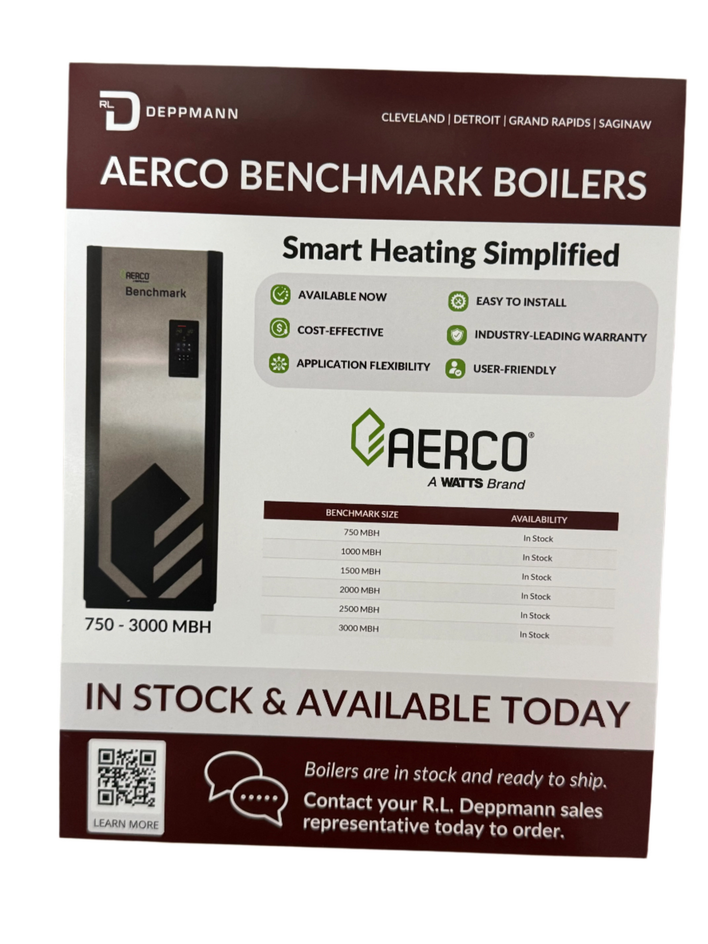 AERCO Benchmark Stocking Flyer