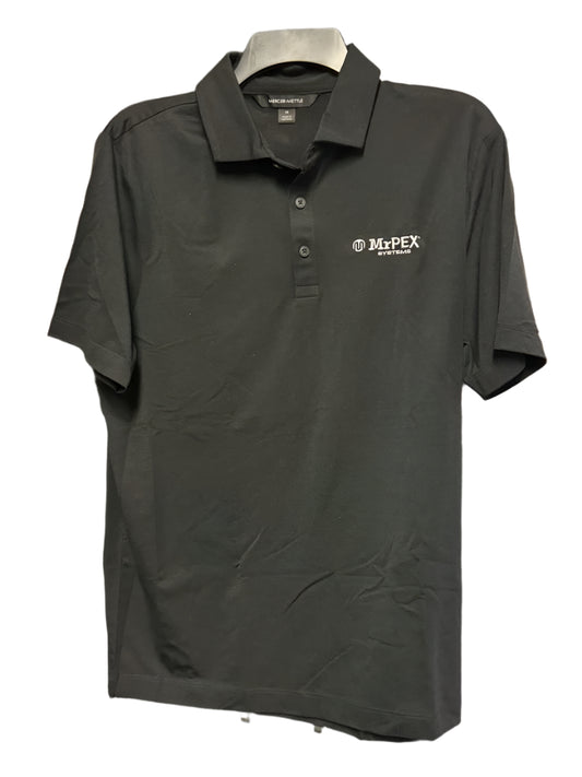 MrPEX Black Short Sleeve Polo