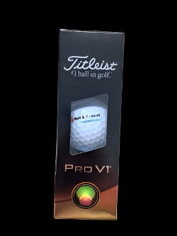 Titleist ProV1 Golf Balls - Sleeve of 3 Balls - B&G