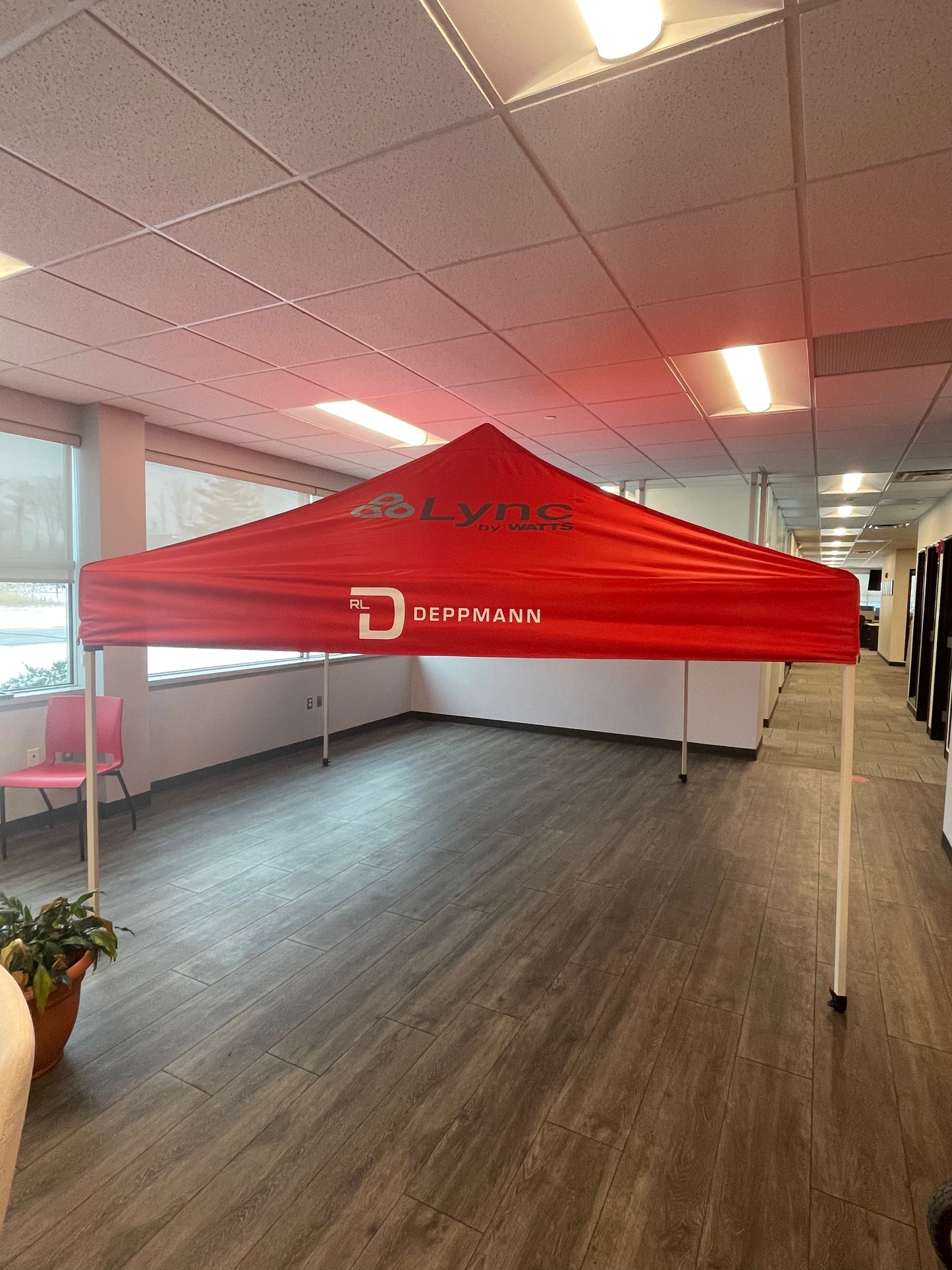 RENTAL ONLY - Branded 10' Pop Up Event Tent