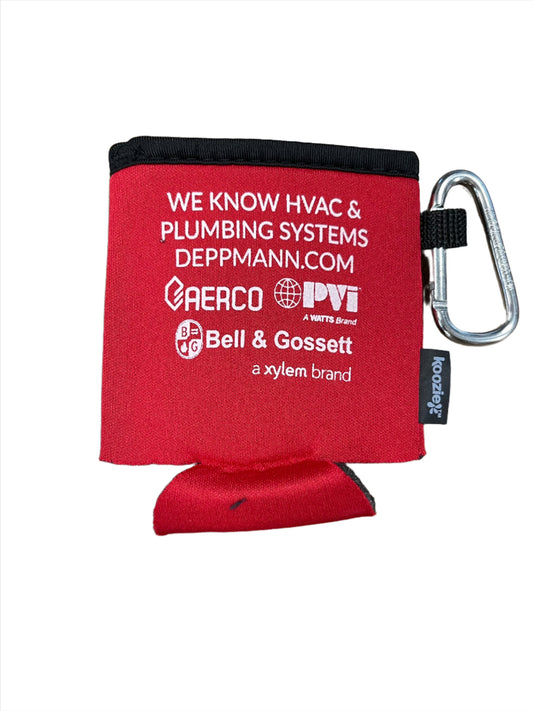 Collapsible Koozie® Can Kooler with Carabiner