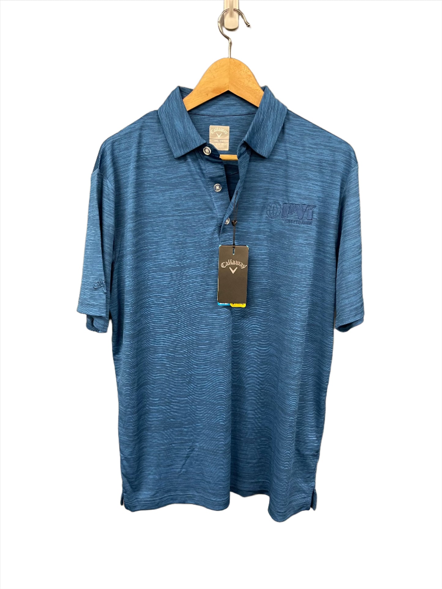 Athletic PVI Polo in Light Blue