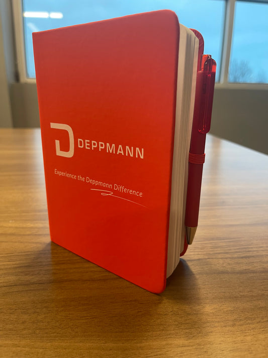 Hardcover Deppmann Difference Notebooks with Pen