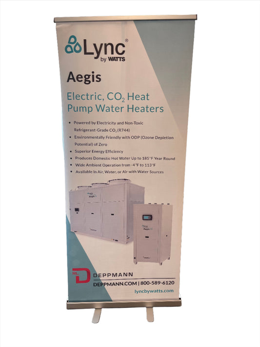 Aegis by Lync by Watts Retractable Banner - Rental