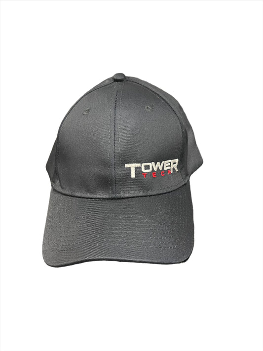 Black Baseball Cap - Tower Tech